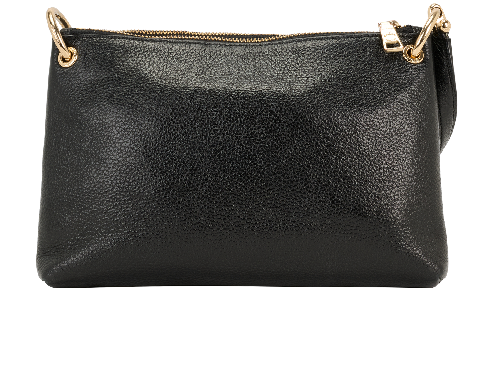 Coach Mia Crossbody, &pound;130, Handbags, Black, Leather, Back view